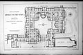 Old Design Ground Plan Admiralty War Offices Bell & Webb Architects 1884 19th