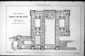 Old Design Admiralty War Offices First Floor Plan Maxwell & Tuke 1884 Victorian