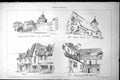 Old Print Fortifications St Malo Church Corn Market Hotel Notre Dame 1884 19th