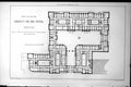 Old Design Admiralty War Offices Ground Plan M Stark & J Lindsay 1884 Victorian