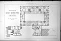 Old Print Design Admiralty War Offices First Floor Plan Thos Porter 1884 19th