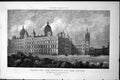 Old Design Admiralty War Offices Park Front Thos Porter Architect 1884 19th