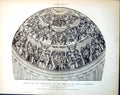 Old Design Decoration Dome St Paul'S Cathedral Jp Seddon Arch. 1885Victorian