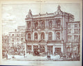 Old Print Holburn Restaurant Messrs Archer Green Arch'S. Elevation 1885 19th
