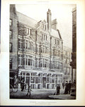 Old New Building For Mssrs Seley & Co Essex St Strand Hc Boyes 1885Victorian