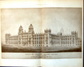 Old Print Design Dfor Admiralty & War Offices Park Front Hb Carling 1885 19th