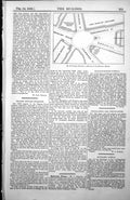 Old Print Plan Subway Mansion House Descriptive Geometry Elevations 1885 19th