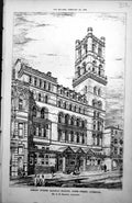 Old Mersey Tunnel Railway Station James St Liverpool Ge Grayson 1885 Victorian