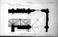 Antique Print Westminster Abbey Eastern Bays North Walk Cloisters Plan 1885