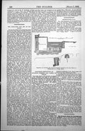 Old Print Suggestion Ground Formerly Law Courts For Campo Santo Plan 1885 19th