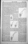Antique Print Four Figures Cross-Section RoWall Construction Churches 1885 19th