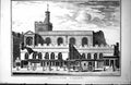 Old Antique Print London Churches St Dunstan-In-The-West Elevation 1885 19th