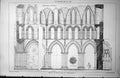 Old Antique Print Wenlock Priory Shropshire Tl Worthington Elevation 1885 19th