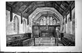 Antique Old Print Oratory St. Wilfrid'S House Exeter F Newman Architect 1885