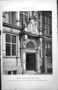 Old Entrance Doorway School Board Offices Robson Arch Dressler 1886Victorian