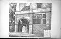 Antique Print Plan Porch Terra Cotta East Sheen T Collcutt Architect 1886 19th