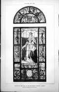 Old Window Hall Butchers Company London Lavers Westlake B Baker 1886Victorian