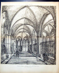 Old Liverpool Cathedral Competition J Brooks South Choir Aisle 1886 11 Victorian