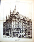 Old Street Architecture Berlin Herr A Faber Herr Grisebach Arch 1886 11 19th