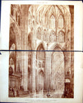 Old Liverpool Cathedral Bodley & Garner Interior Octagon 1886 Damaged 11 19th