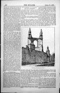 Old East End Cathedral St Andrews Ruins Wall Built Prior Hepburn 1886 Victorian