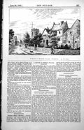 Old Print Bidston Village Cheshire F Holme Nobles Expanding Mandrel 1886 19th