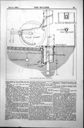 Old Powells Hydraulic Mud Lift For Town Streets Water Main Drain 1887 Victorian