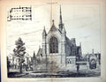 Old Design Admiralty War Offices T Jackson Elevation St James Park 1884 19th
