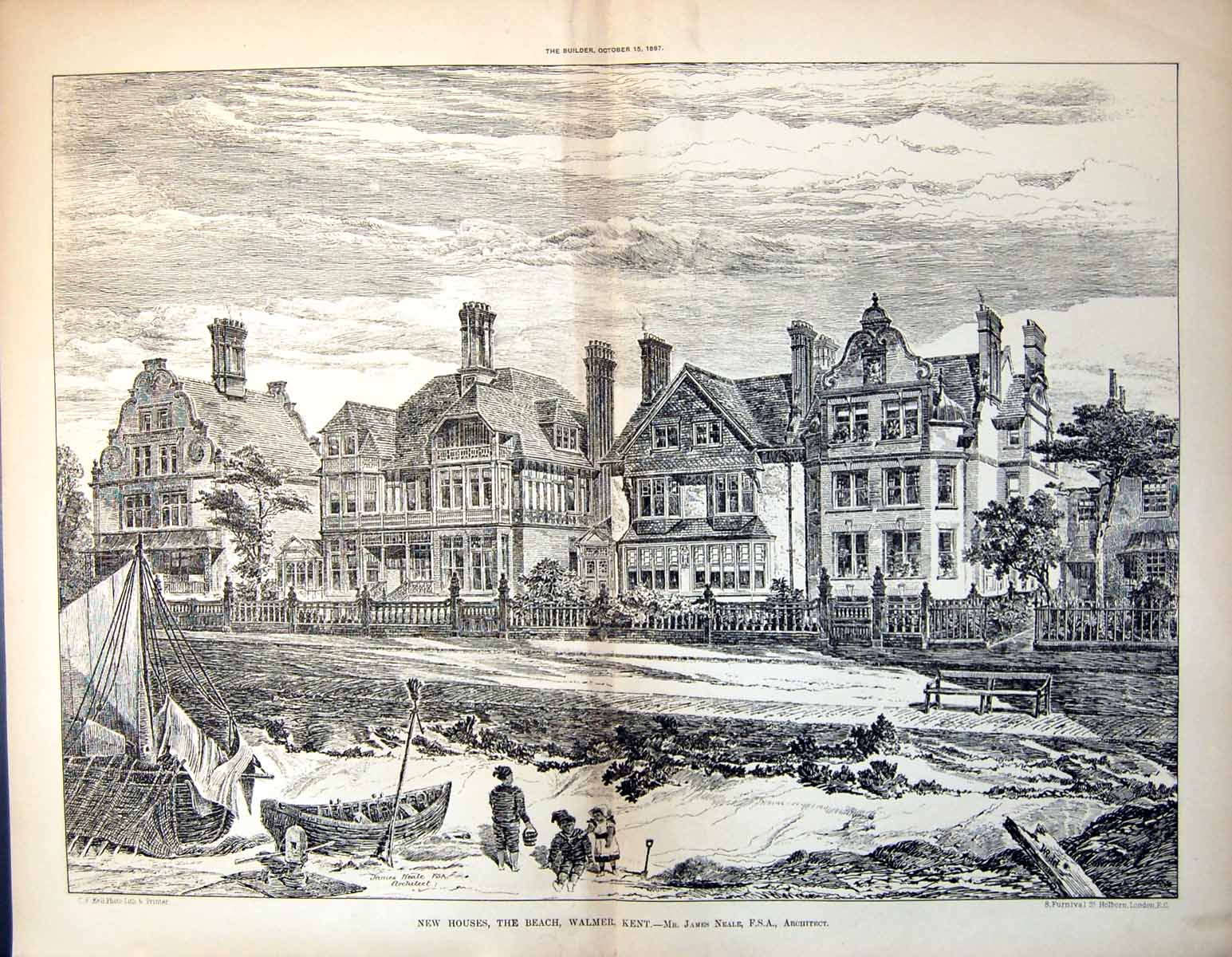 Old Bury St Edmunds Troston Church Hengrave Hall Hawstead Tower 1884Victorian