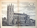 Old Print Plan Vestibule Mosque Sultan Hassan Cairo Capitals Cairo 1888 19th