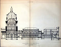 Print Perspective Views Designs Post Office Competition Pearson Watson 1888