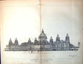 Old Plans Municipal Buildings Christchurch Figure Concord Frampton 1888 19th