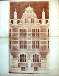 Old Preston Tower East Lothian Parapet Corbels 15Th Century W Lyon 1888