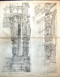 Old Diagrams Illustration John Phillips Article Ventilation Sewers 1888 19th