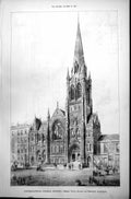 Old Congregational Church Croydon Messrs Potts Sulman Hennings 1887Victorian