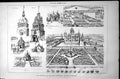 Old Antique Print Chateaux Low Countries Percke Groenhoue Leponge 1887 19th
