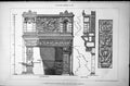 Old Chimney Piece Terra Cotta Elevation Section W Sugden Architect 1887 19th