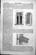 Old Print Architecture Spalato Ragusa Windows Zara Duom Choir Stalls 1887 19th