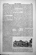 Original Old Antique Print Grange Bradford Wiltshire Westbury Church 1887 19th