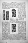 Old Print Greek Sepulchral Monuments Reliefs Citizen Staff Karystos Meneas 1887
