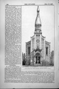 Old Church Notre Dame Auteuil Near Paris M Emile Vaudremer Arch 1887 Victorian