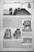Print Electro Mechanical Apparatus Levels Liquids Plan St Philips Church1887