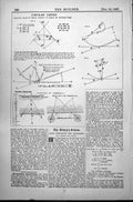 Old Print Circular Curves Value Useful Angles Intersection Marine Surveying1887