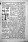Antique Print Plan House Rosemary Lane Contractors Shaftoe Barry York 1887 19th