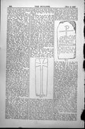 Old Christian Symbolism Cross Lid Sarcophagus Tombstone Carausius 1887 19th