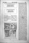 Old Cross St Patrick St Columba Kells Great Cross Monasterboice 1887 Victorian