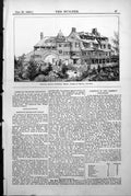 Antique Print American Seashore Residence Peabody & Stearns Architects 1888