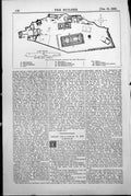 Old Plan Acropolis Showing Excavations Propylaea Stoa Temple Athene 1888 19th