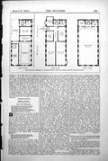 Old Print Plan Stepney Dr Barnardos Homes New Townhall Meerut India 1888 19th