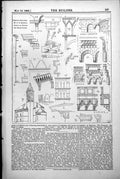 Old H Strathams Lecture Cornices String Courses Brescia Lombard 1888 Victorian